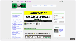 Desktop Screenshot of loriaux-direct.fr